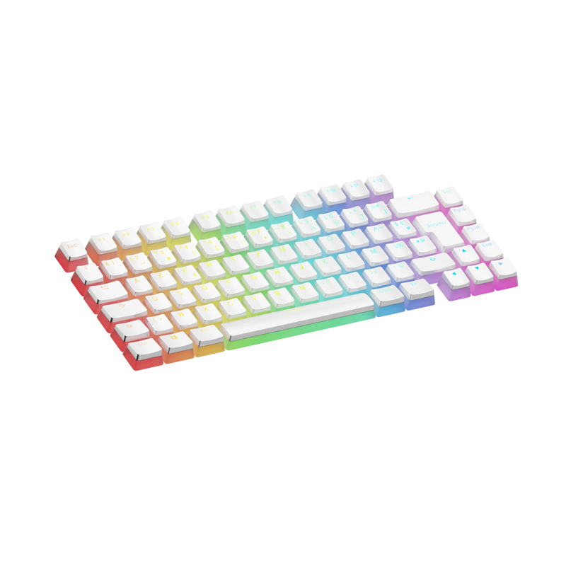 Keycaps Aura V3 White FR