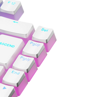 Keycaps Aura V3 White FR