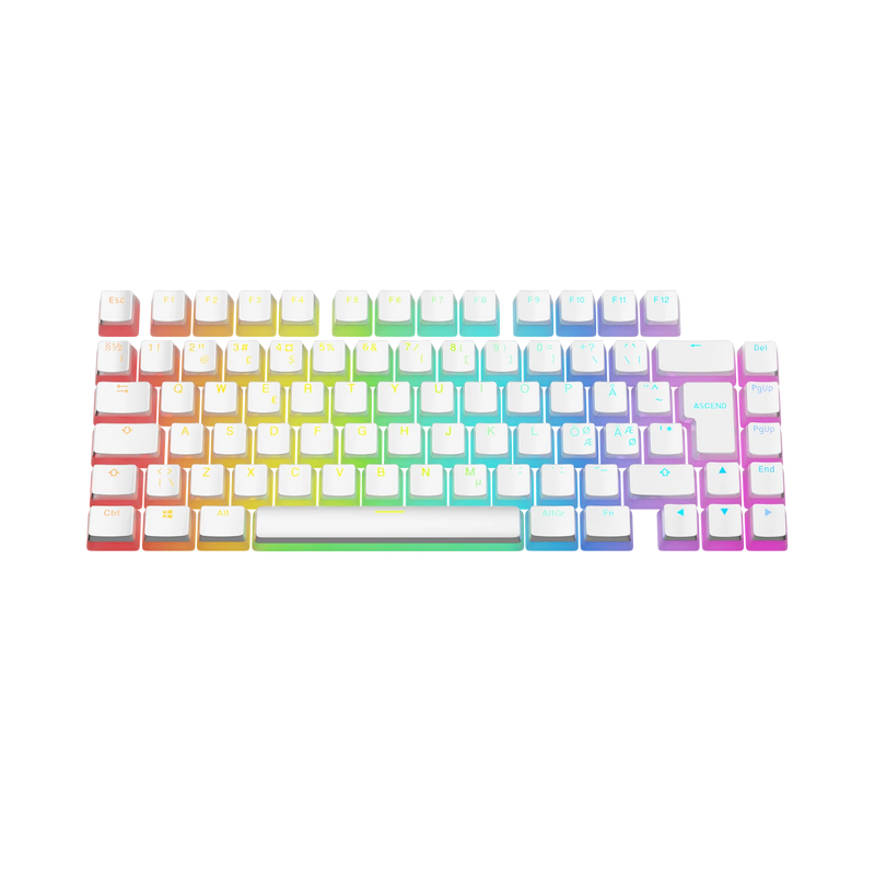 Keycaps Aura V3 White ND