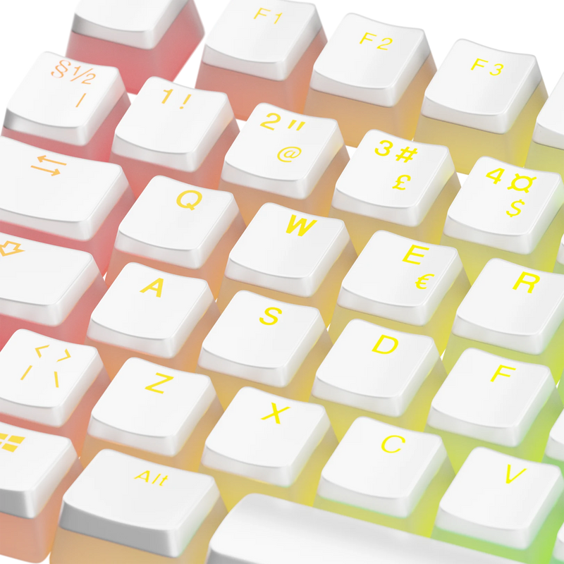 Keycaps Aura V3 White ND
