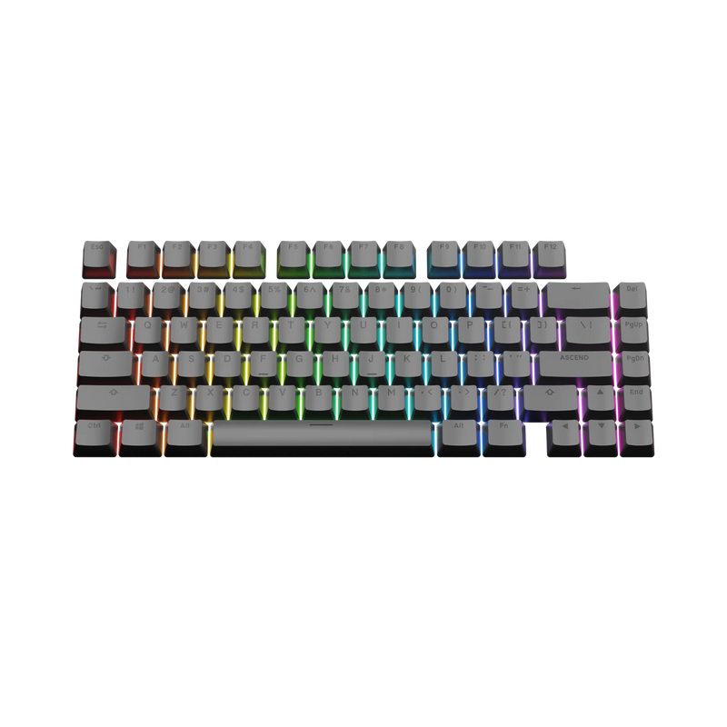 Keycaps Basics Armor Grey US