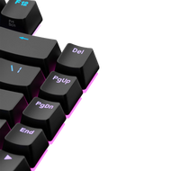 Keycaps Backlit Black US
