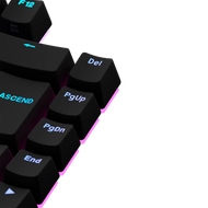 Keycaps Backlit Black FR