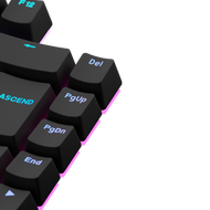 Keycaps Backlit Black UK