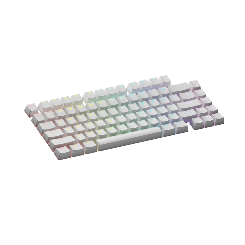 Keycaps Backlit White US