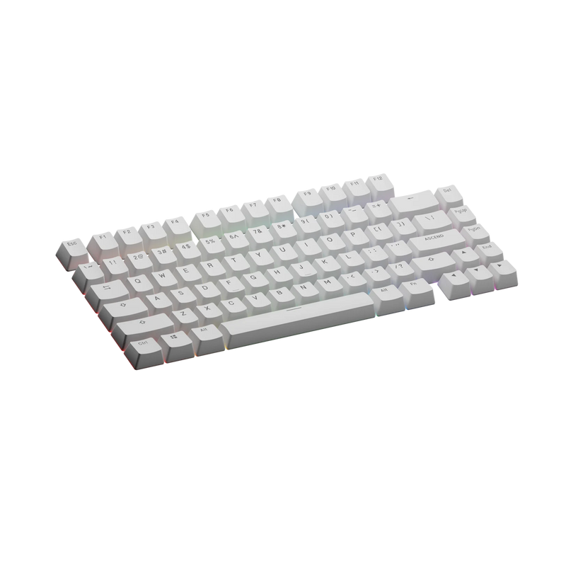 Keycaps Basics Classic White US