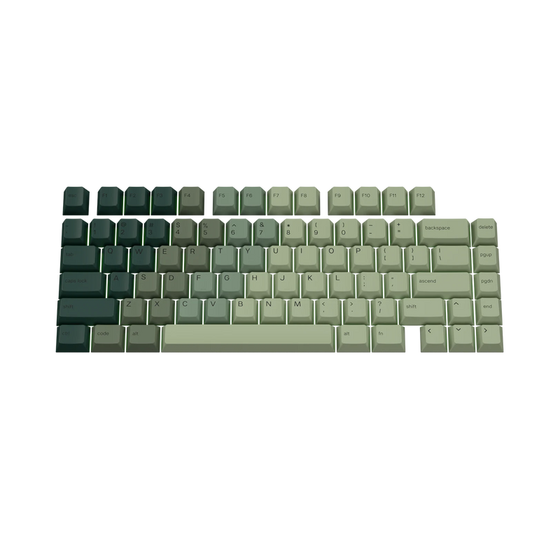 Keycaps Alpine Forest US