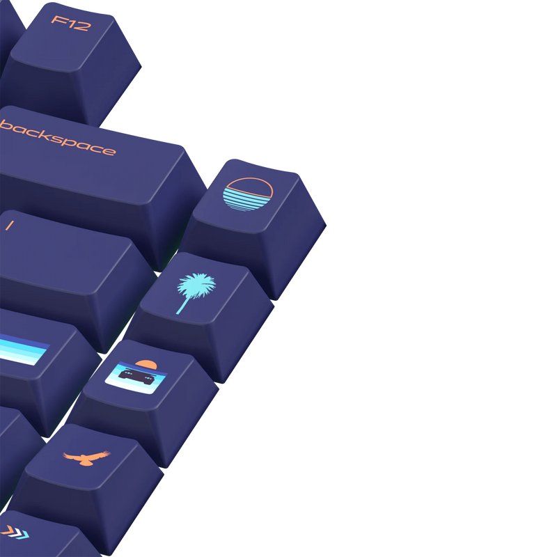 Keycaps Limited Edition Synth Sunrise US