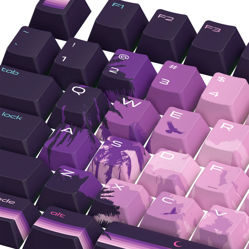 Keycaps Limited Edition Synth Sunset US