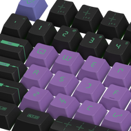 Keycaps Zero One US