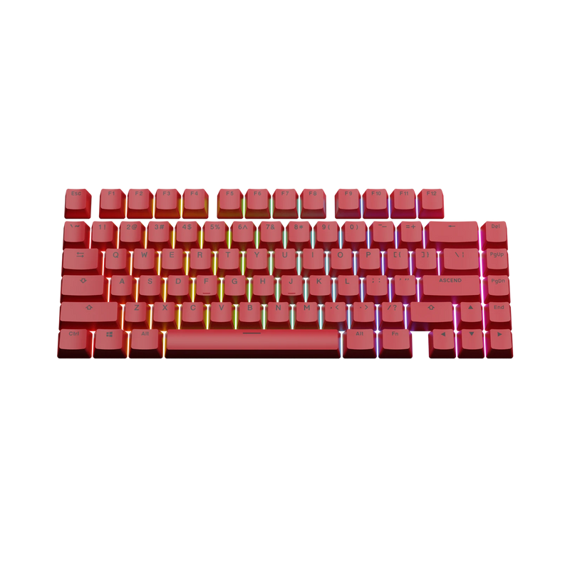 Keycaps Basics Revive Red US