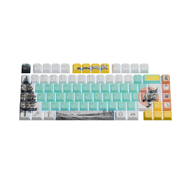 Keycaps Limited Edition Yellowstone US