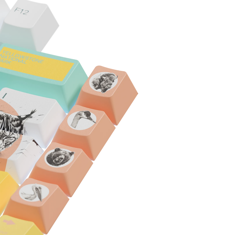 Keycaps Limited Edition Yellowstone US