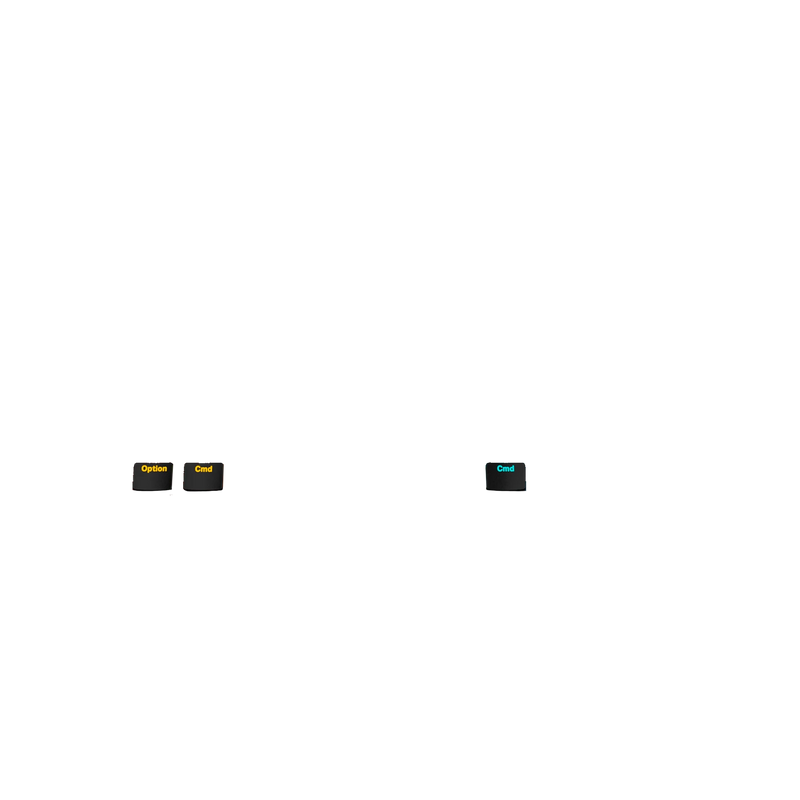 Keycaps Aura V3 Black FR