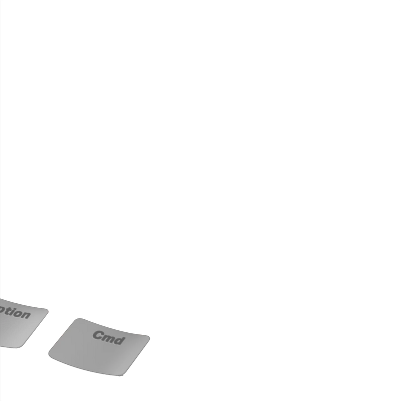 Keycaps Basics Armor Grey US