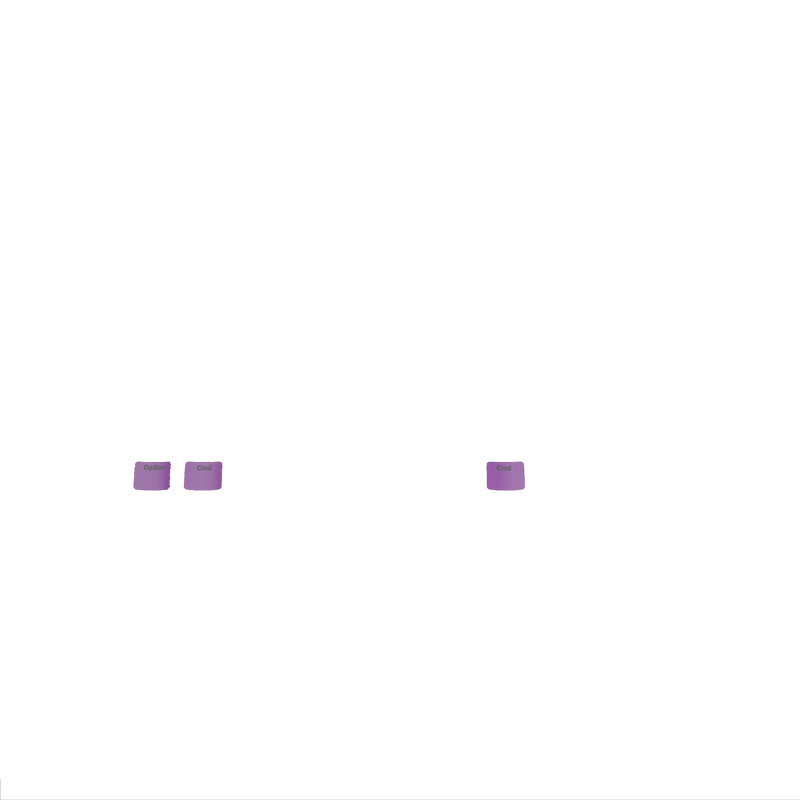 Keycaps Basics Epic Purple US