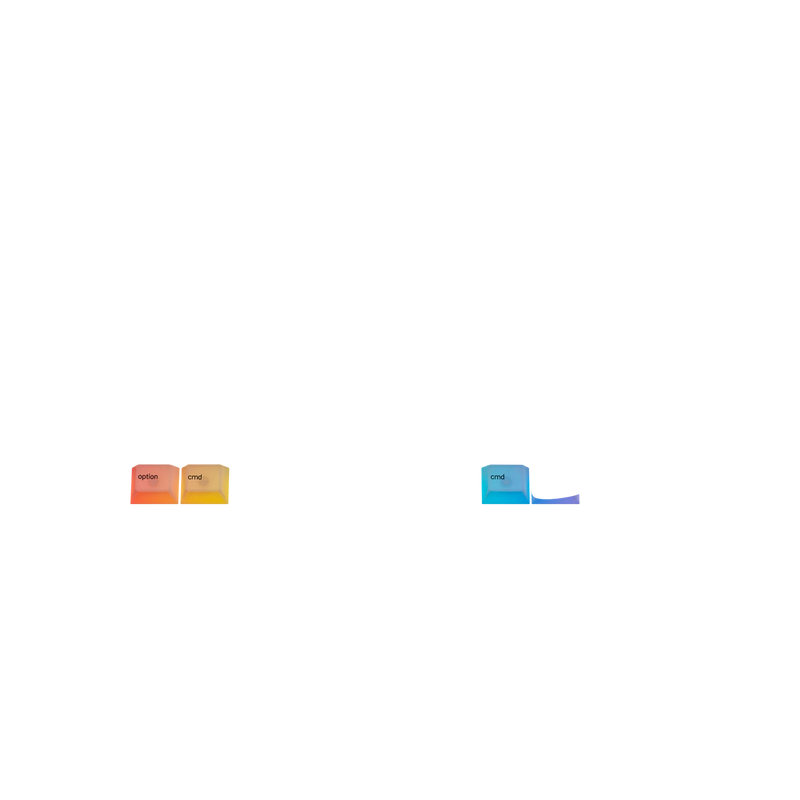 Keycaps Polychroma US