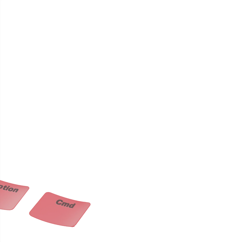 Keycaps Basics Revive Red US