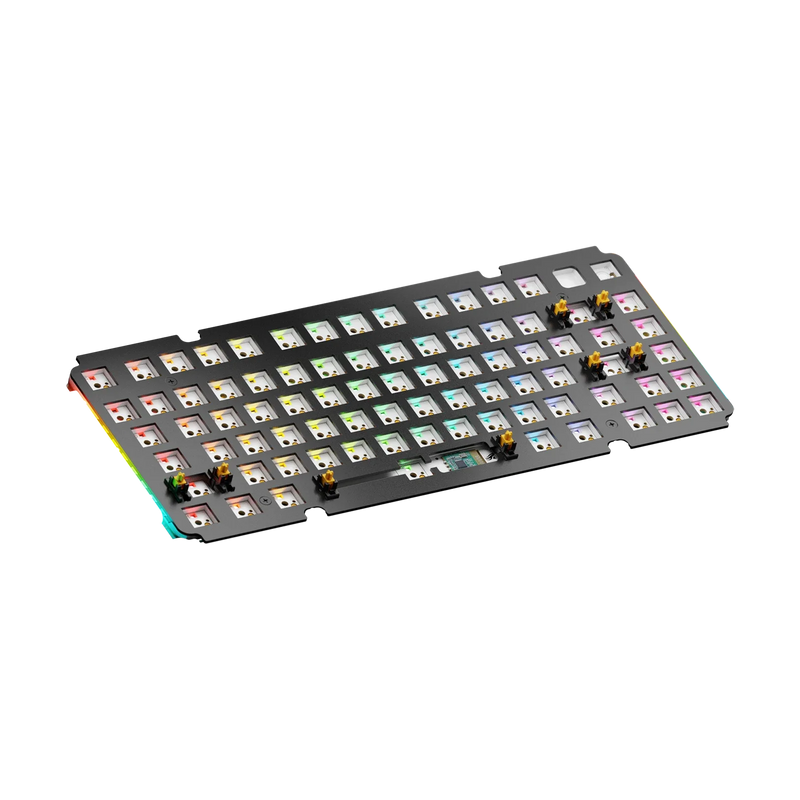 GMMK 3 Switch Plate 75% Aluminum Black ANSI