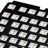 GMMK 3 Switch Plate 75% Aluminum Black ISO