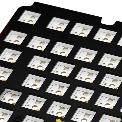 GMMK 3 Switch Plate 75% Aluminum Black ISO