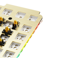 GMMK 3 Switch Plate 75% Brass ISO