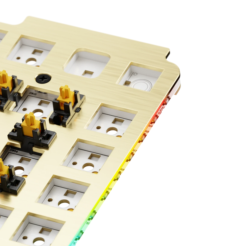 GMMK 3 Switch Plate 75% Brass ISO