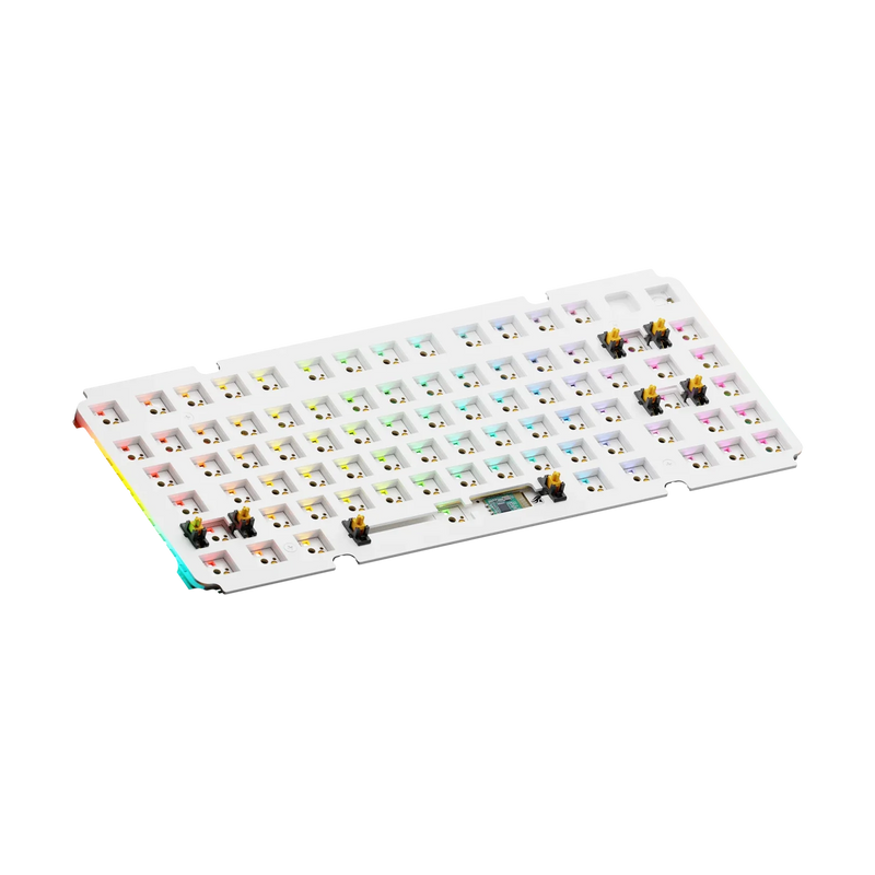 GMMK 3 Switch Plate 75% FR4 White ANSI