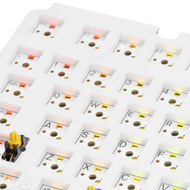 GMMK 3 Switch Plate 75% FR4 White ANSI