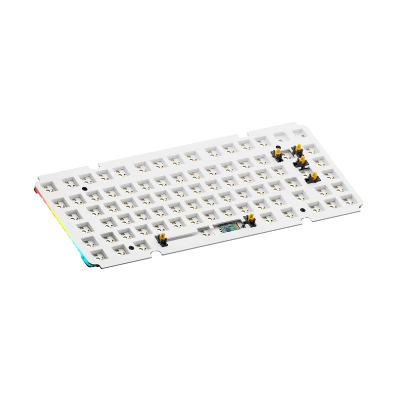 GMMK 3 Switch Plate 75% FR4 White ISO