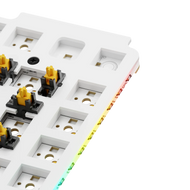 GMMK 3 Switch Plate 75% FR4 White ISO