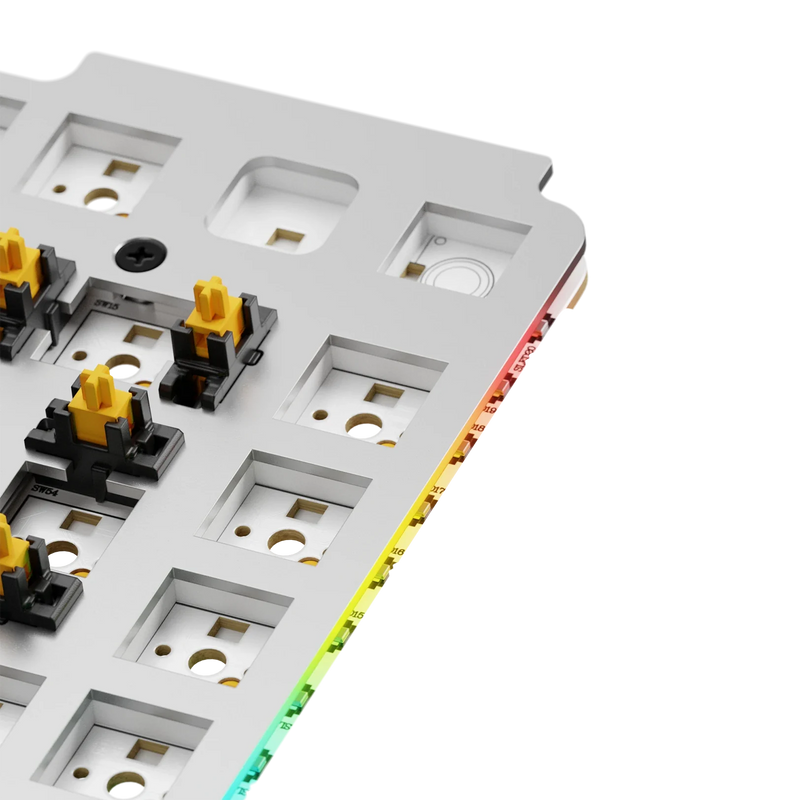 GMMK 3 Switch Plate 75% Aluminum Silver ISO