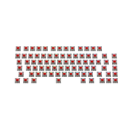 Glorious Switches Fox Standard MX 75 ANSI