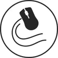 Smooth mouse movement icon