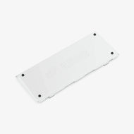 GMMK PRO FlexKit in E-White on a white background, bottom of bottom case only displayed