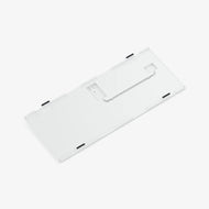 GMMK PRO FlexKit in E-White on a white background, bottom case only displayed