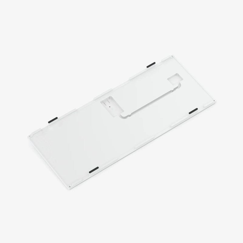 GMMK PRO FlexKit in E-White on a white background, bottom case only displayed