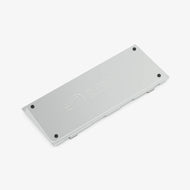GMMK PRO FlexKit in White Ice on a white background, bottom of bottom case only displayed