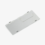 GMMK PRO FlexKit in White Ice on a white background, bottom case only displayed