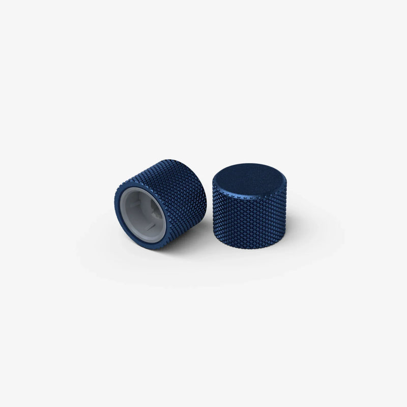 Rotary Knobs in Navy Blue