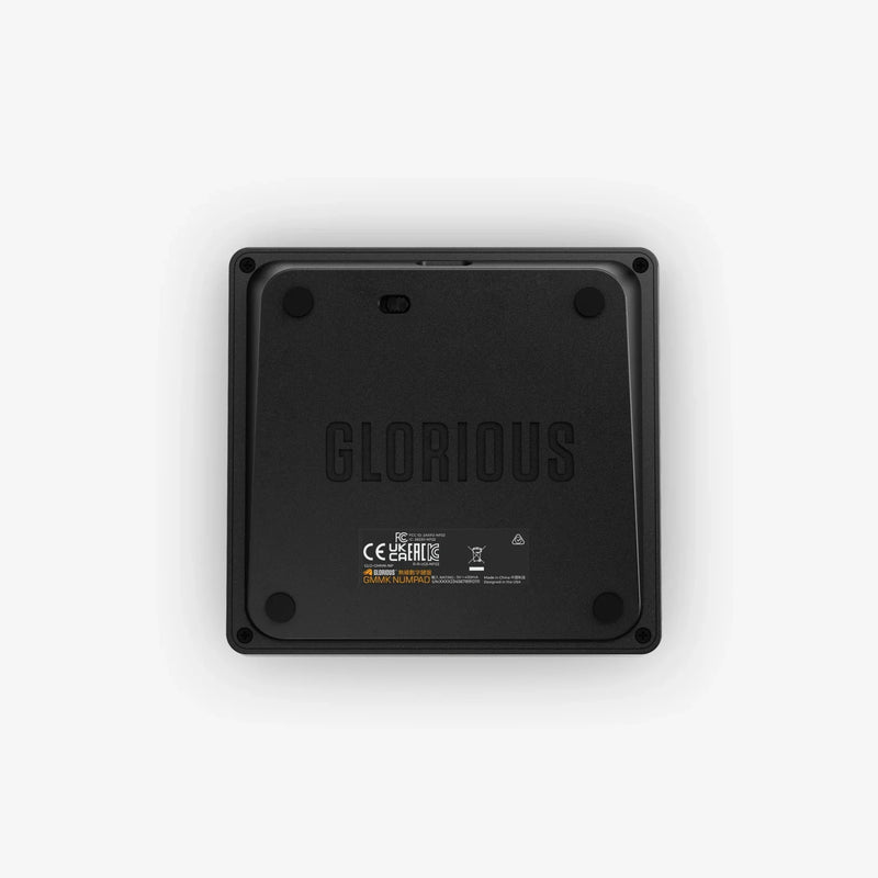 GMMK Numpad in Black Slate bottom view