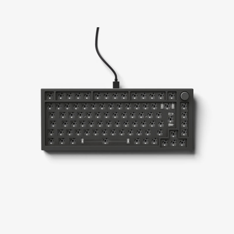 GMMK PRO ISO 75% Keyboard top view | Black Slate