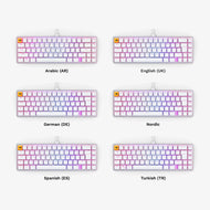 GMMK 2 65% Compact Prebuilt ISO language variants in White