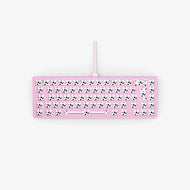 GMMK 2 ISO 65% Barebones Keyboard top view | Pink