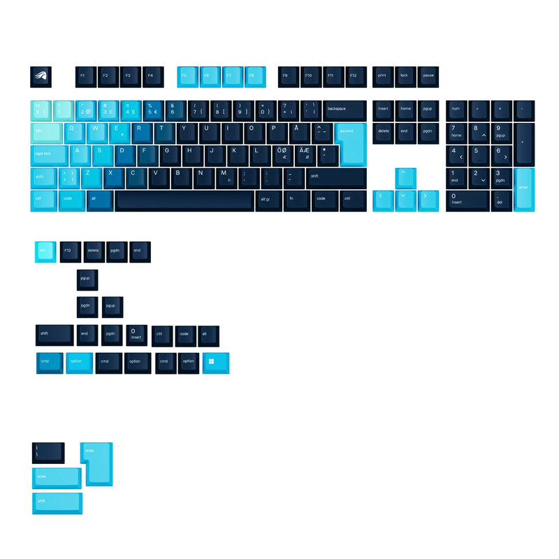 GPBT Celestial Ice V2 Keycaps