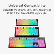 Glorious Polychroma RGB Keycaps – Vibrant RGB Keycap Set