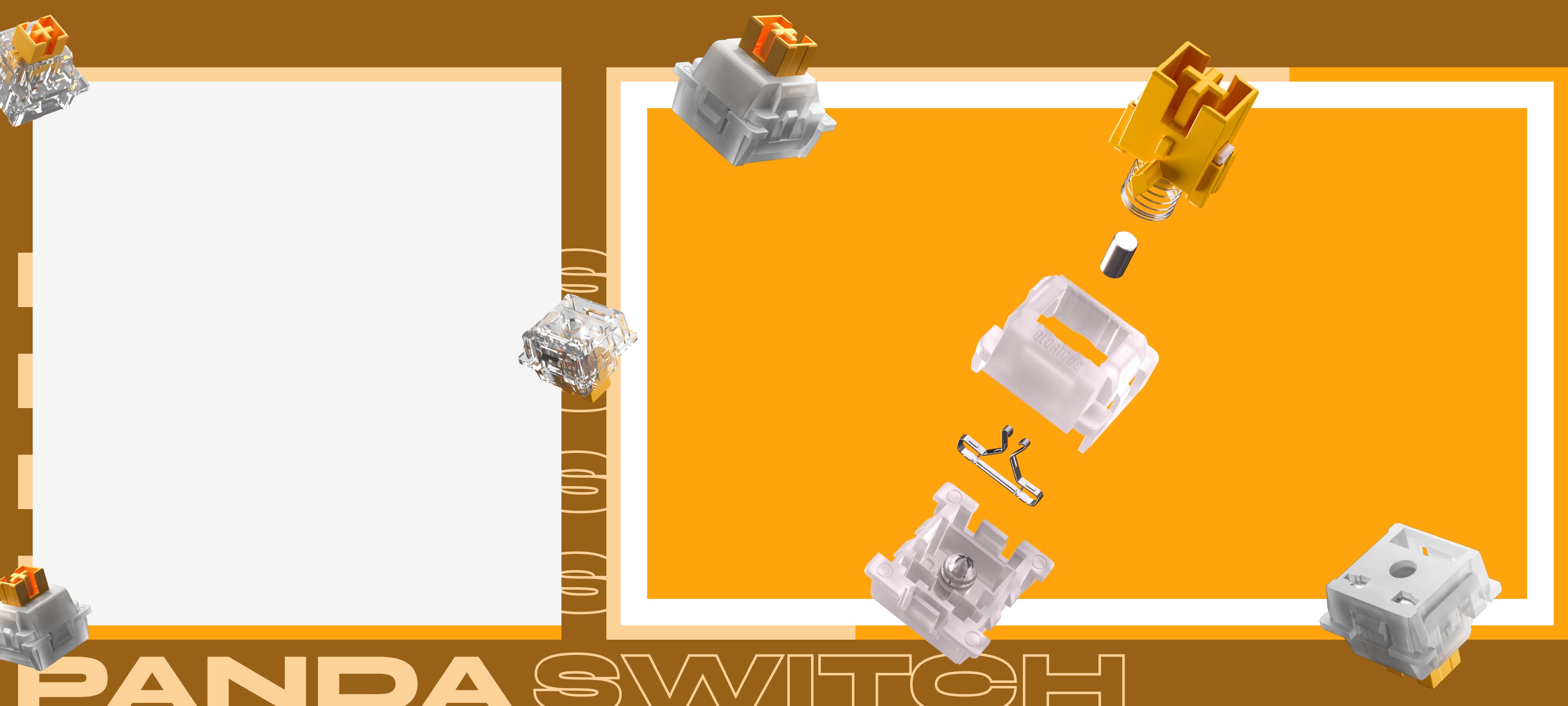 Glorious Panda HE Tactile Switches – Durable Gaming Switches