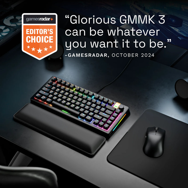GMMK 3 Prebuilt Mechanical Keyboard HE Wired/Wireless 8,000 Hz GMMK 3 Prebuilt Mechanical Keyboard HE Wired/Wireless 8,000 Hz