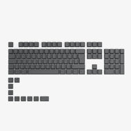 GPBT Black Ash keycaps in German, full kit layout