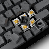 GPBT Black Ash Dye Sublimated Keycaps